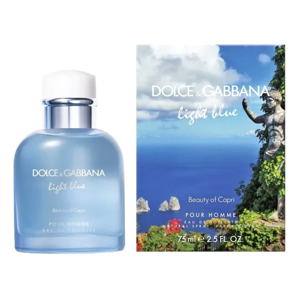 Dolce & Gabbana Light Blue Pour Homme Beauty Of Capri