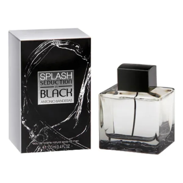 Banderas Seduction In Black Splash Men