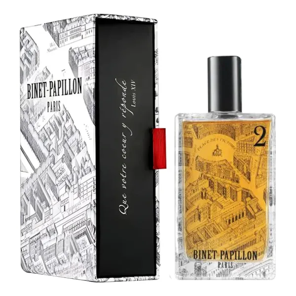 Binet-Papillon №2 Ambre Demi-Deuil