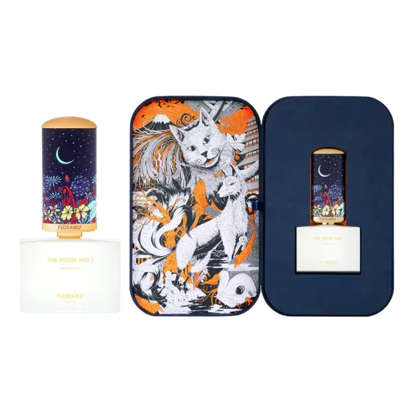 Floraiku The Moon And I