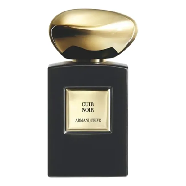 Giorgio Armani Prive Cuir Noir