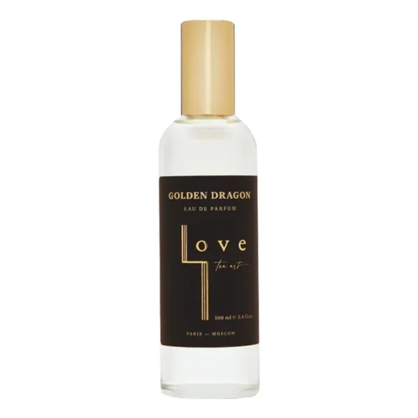 Love Tea Art Golden Dragon