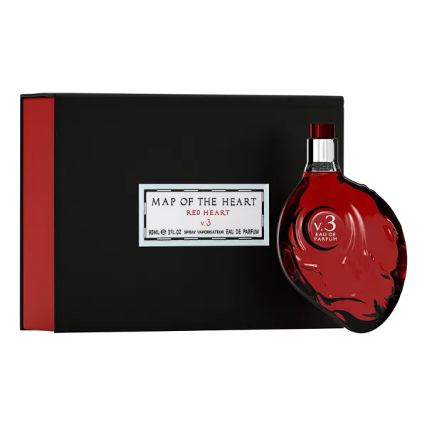 Map Of The Heart Red Heart V 3