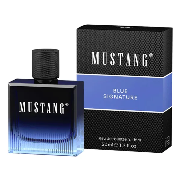 Mustang Blue Signature