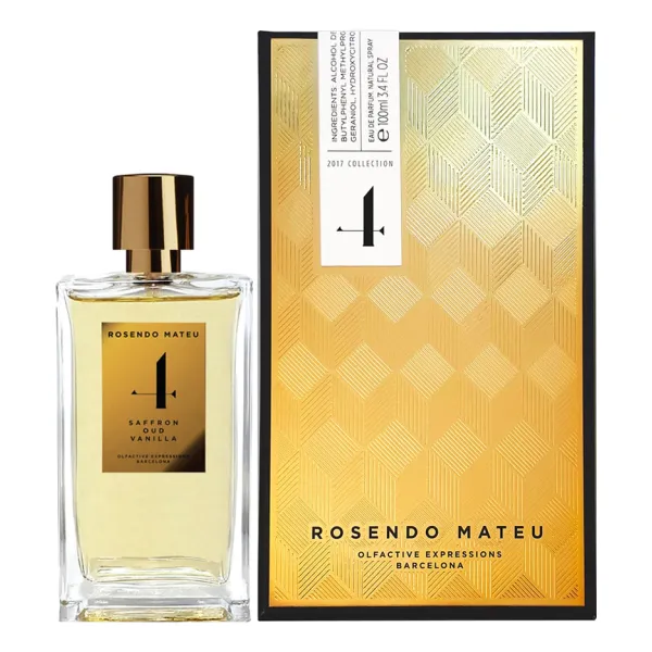 Rosendo Mateu № 4 Saffron, Oud, Vanilla